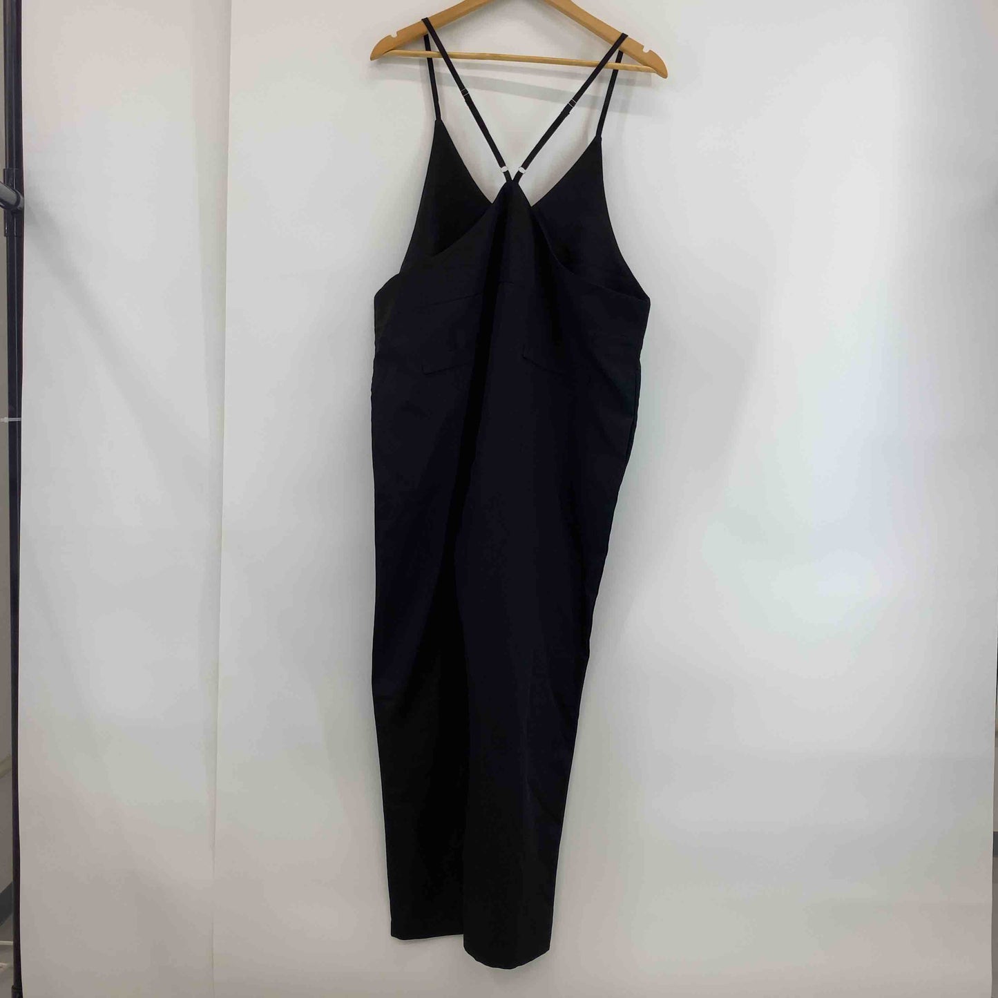 レディース サロペットオーバーオール ブラック