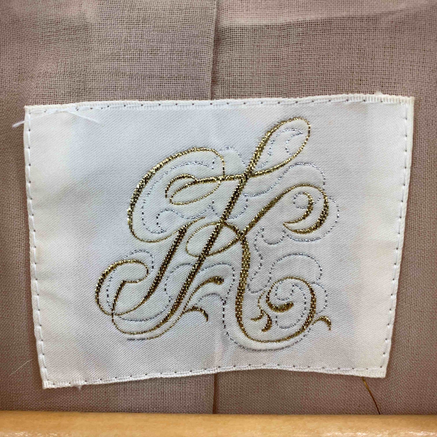 伊太利屋 イタリヤ レディース テーラードジャケット スカート セットアップ ベージュ アイボリー