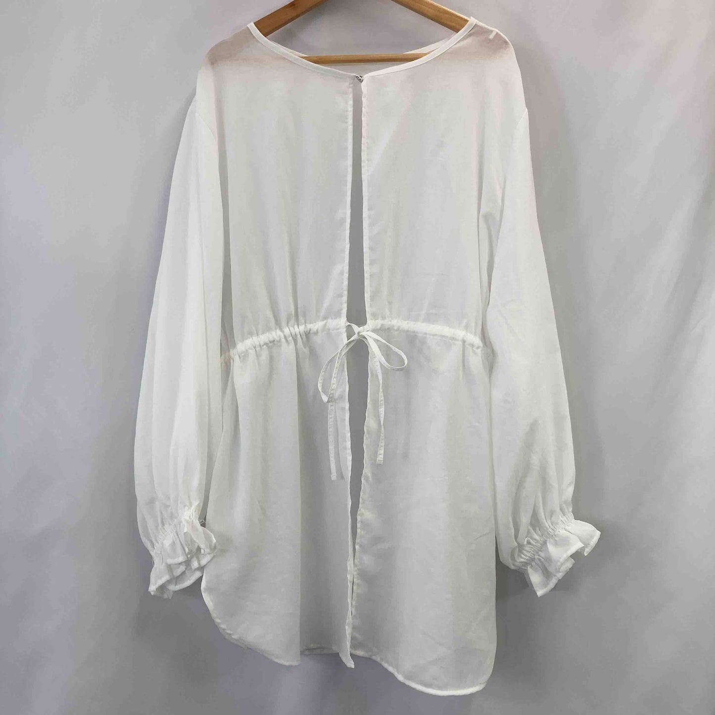 LEPSIM LOWRYS FARM レプシィムローリーズファーム レディース 長袖ブラウス 白 tk