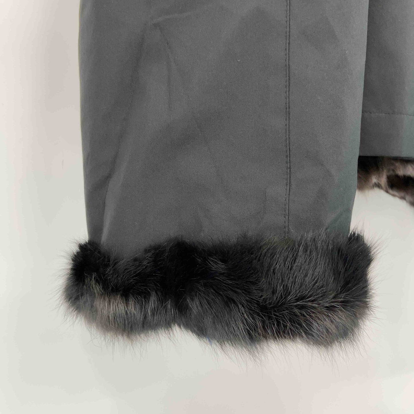 ヴィンテージ  レディース 毛皮/ファーコート ブラック