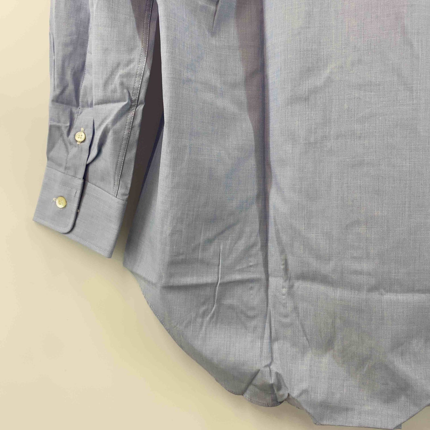 Daks ダックス メンズ 長袖シャツ　ブルー