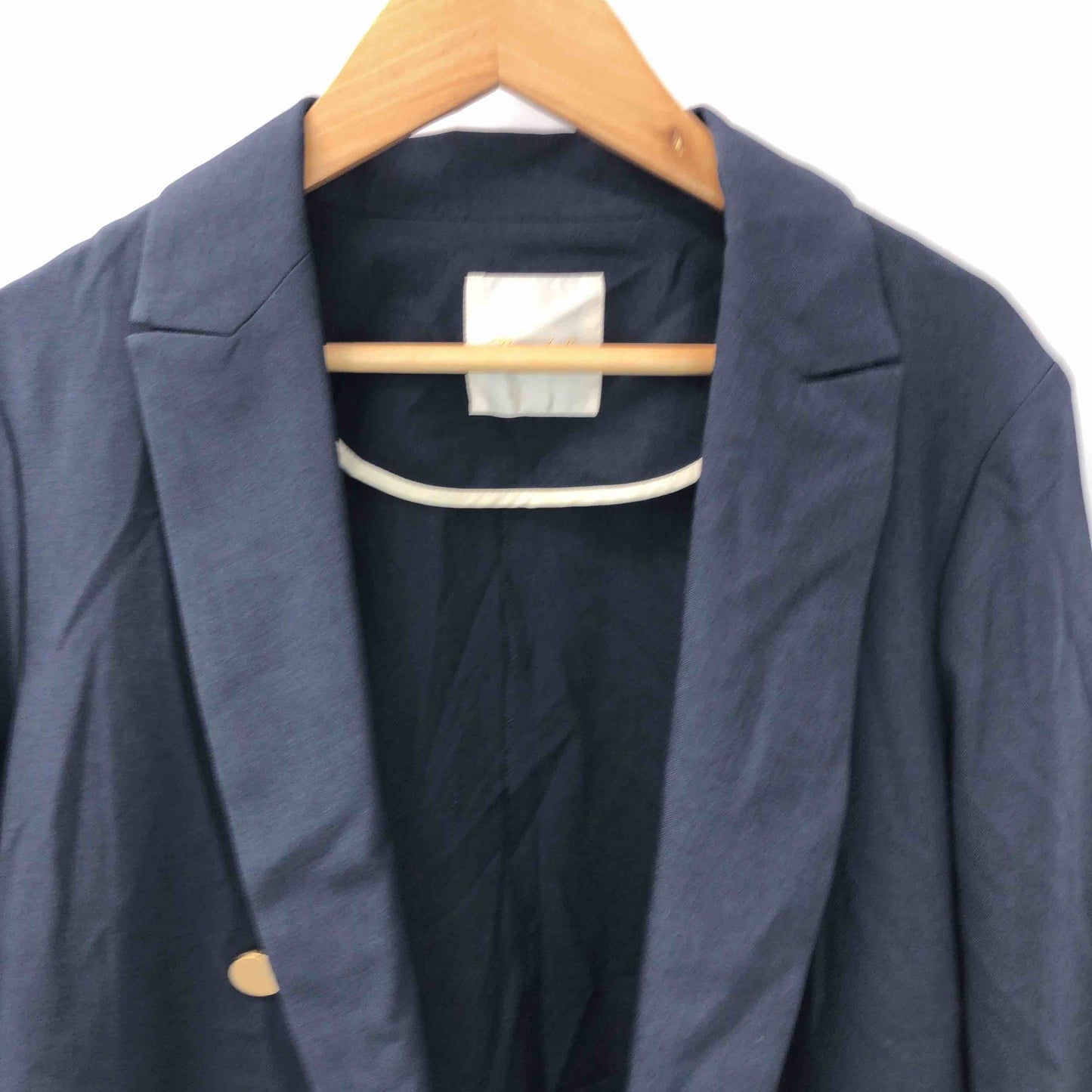 Fleur de lis レディース テーラードジャケット 紺 tk