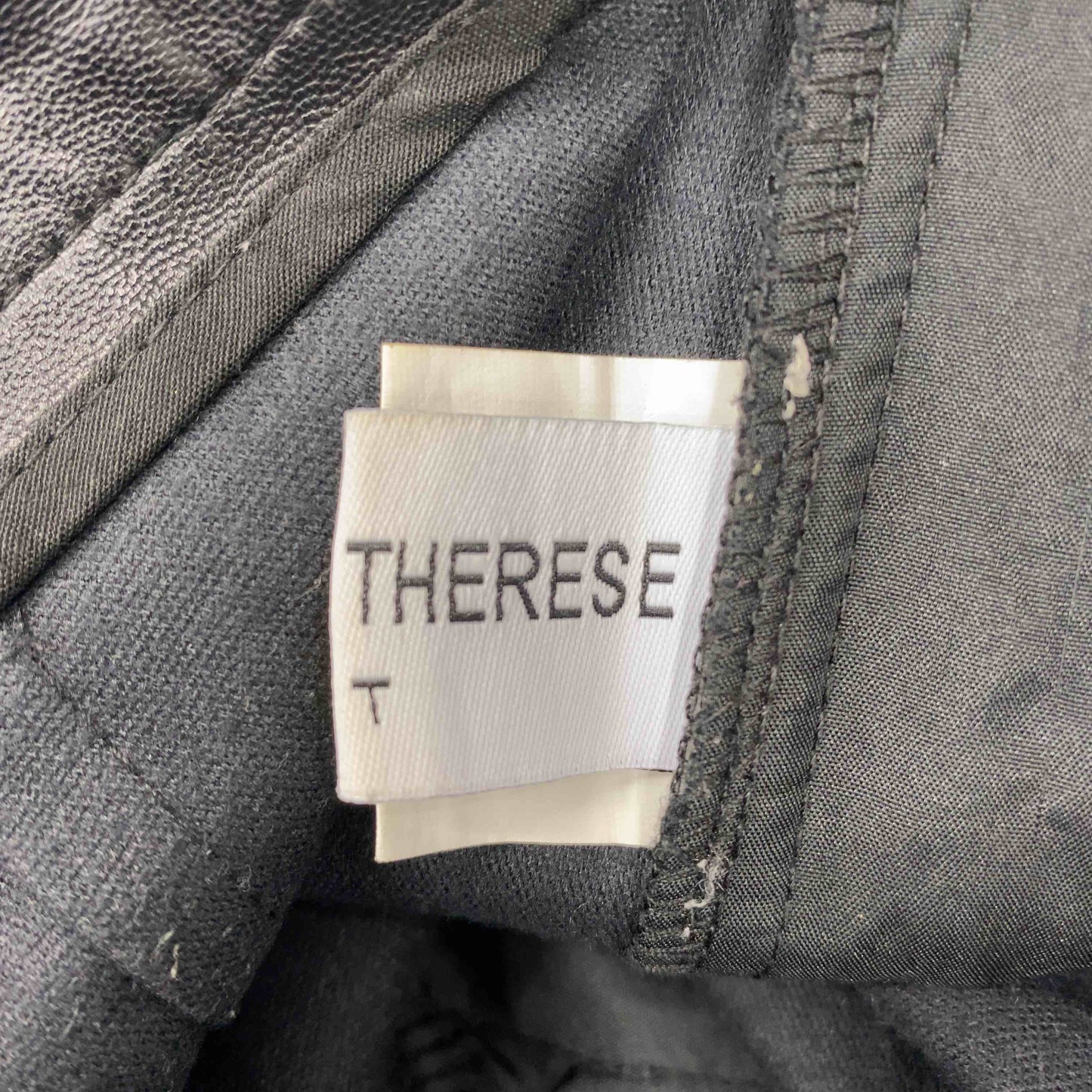 MAISON DE THERESE メゾンドテレーズ レザーパンツ 無地 シンプル レディース ハーフパンツ