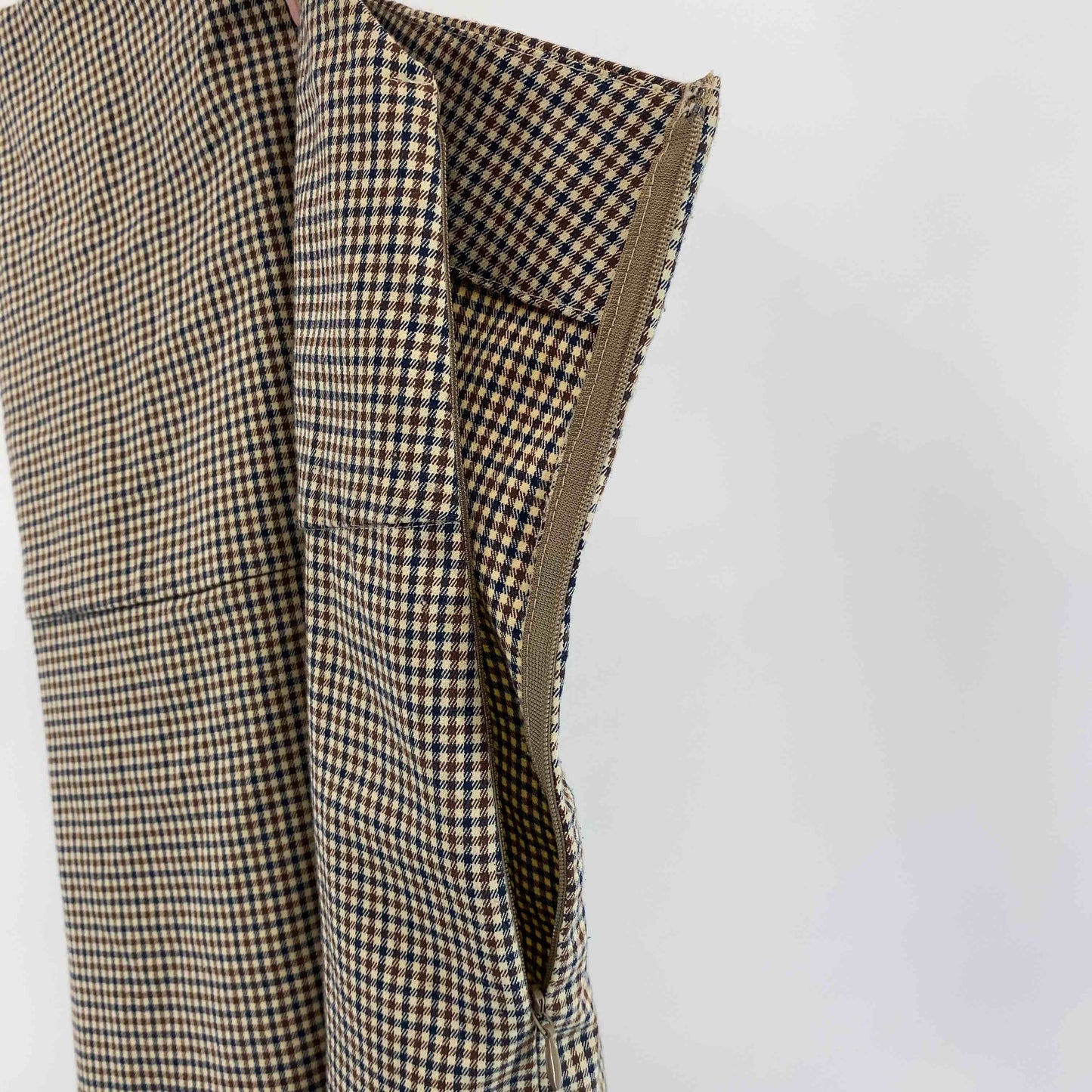 B:MING by BEAMS ビーミングバイビームス  レディース チェック柄 ロング丈 ノースリーブワンピース キャミワンピース