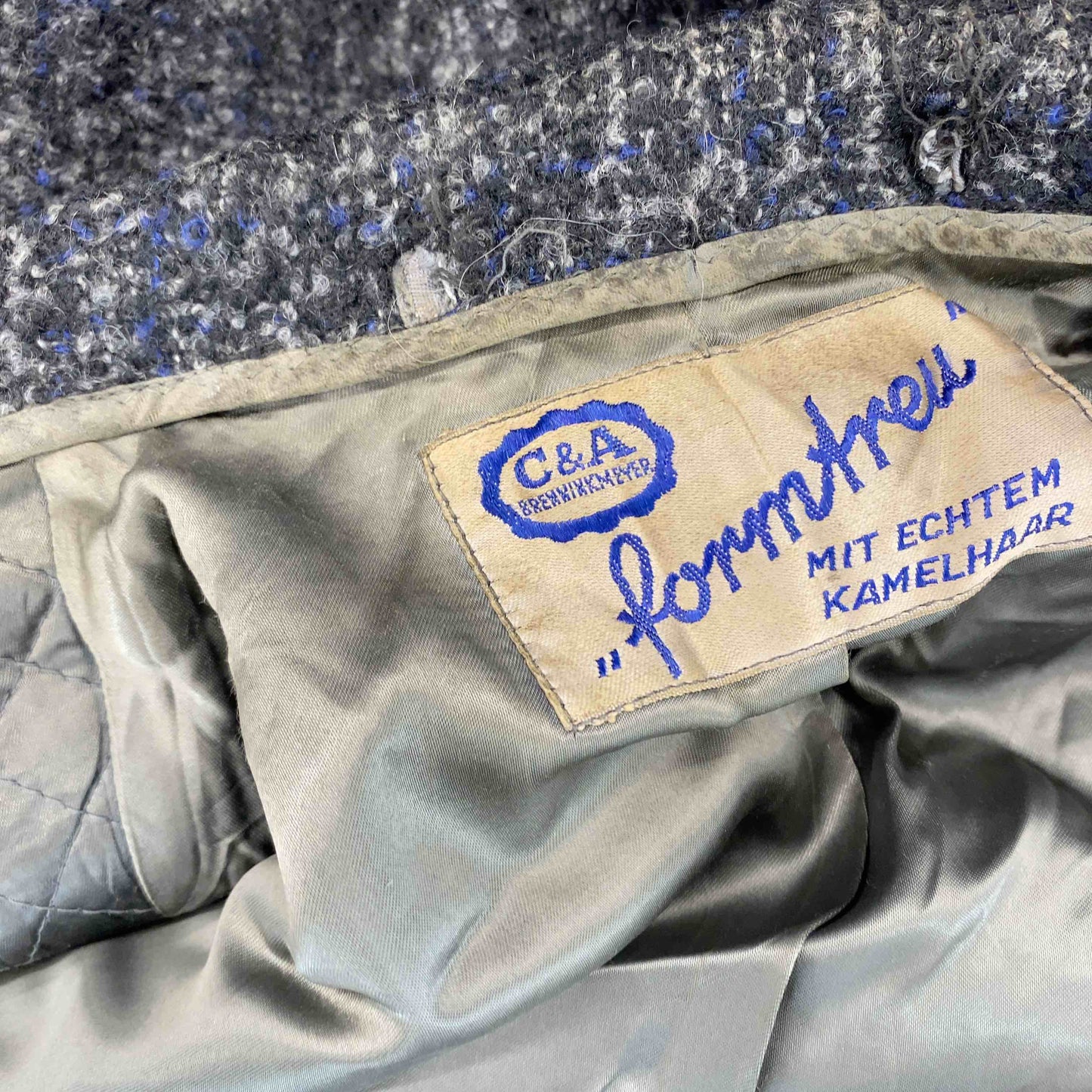 ヴィンテージ メンズ チェスターコート グレー系