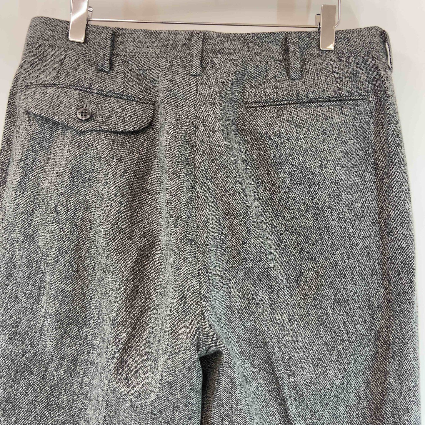 Daks ダックス メンズ スラックス　ウール100％　2タック　グレー