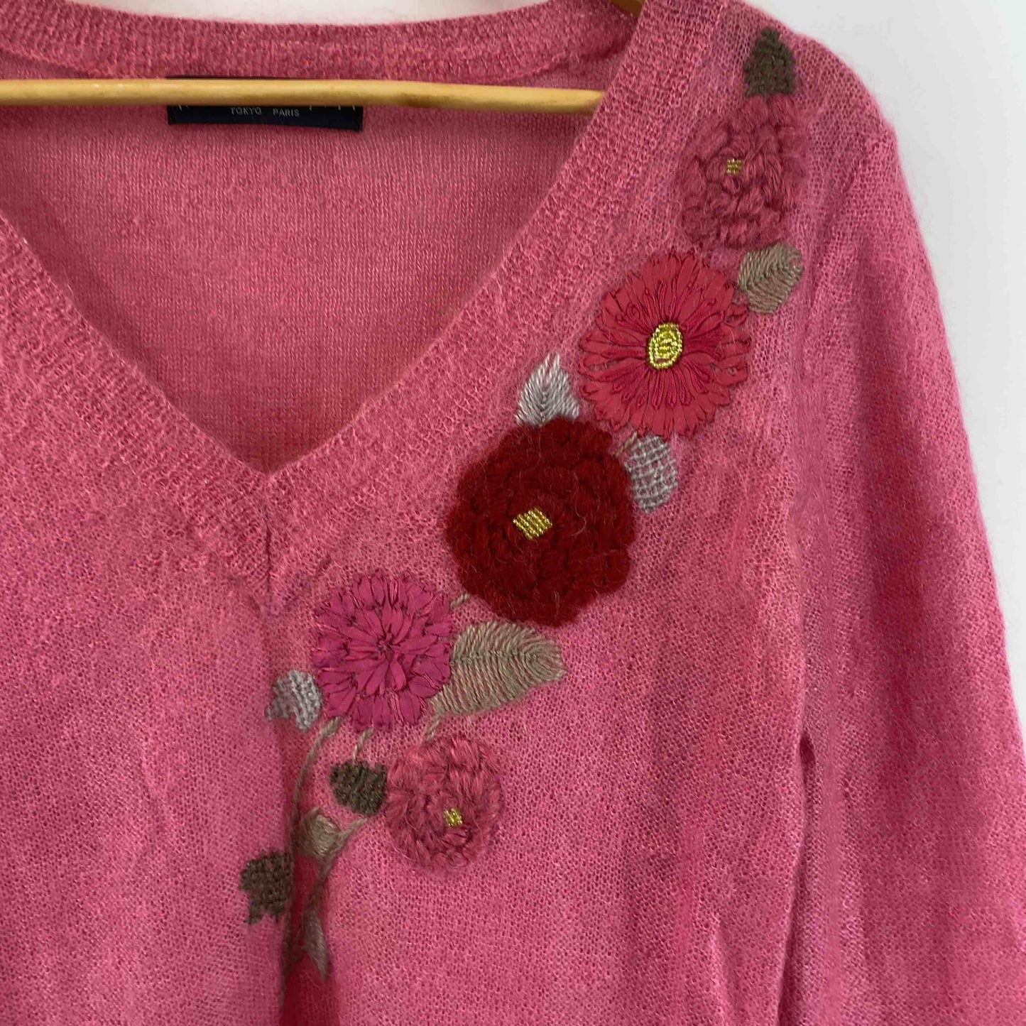 KEITA MARUYAMA ケイタマルヤマ レディース ニット/セーター ピンクレッド 花柄
