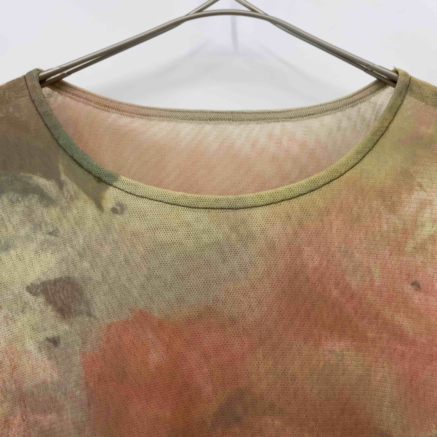 HARDY AMITES ハーディエイミス レディース 半袖シャツ/ブラウス 花柄 シースルー