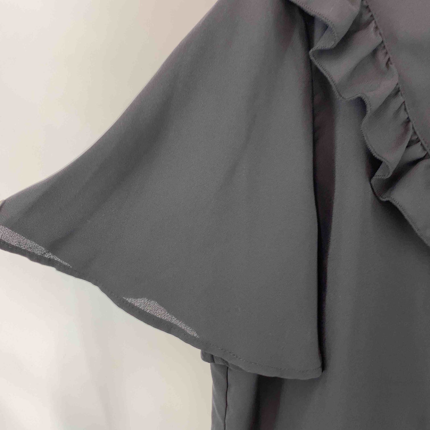 Rope Picnic ロペピクニック 黒　ブラック　スタンドカラー　サイズ38　 レディース 半袖シャツ/ブラウス