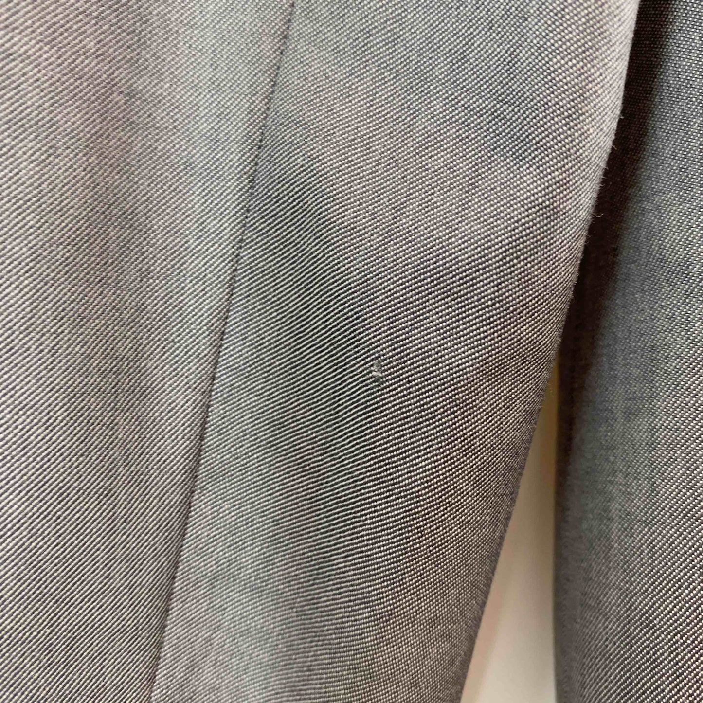 UNITED ARROWS ユナイテッドアローズ レディース ノーカラージャケット グレー ウール