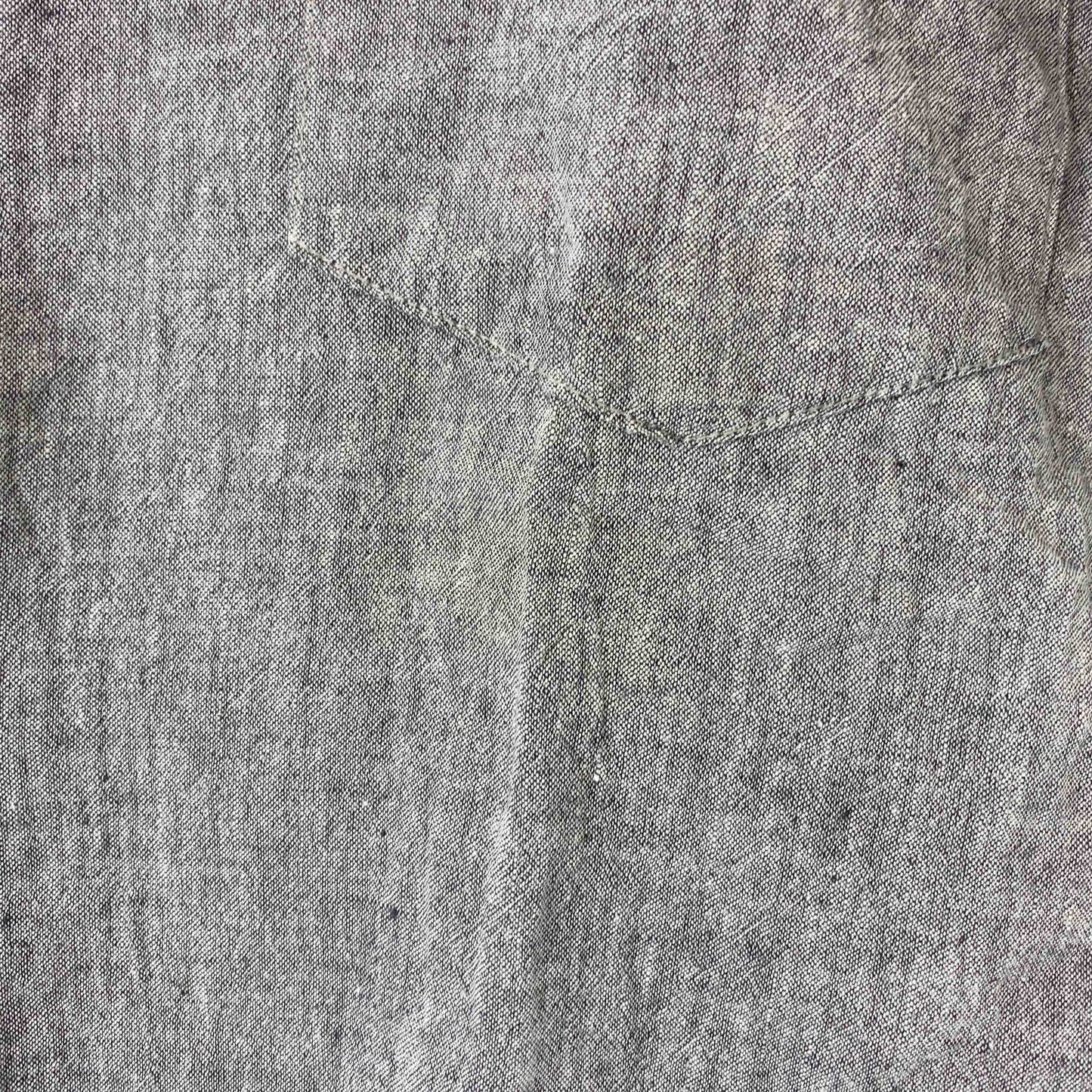 ISSEY MIYAKE イッセイミヤケ メンズ 半袖シャツ グレー Msize