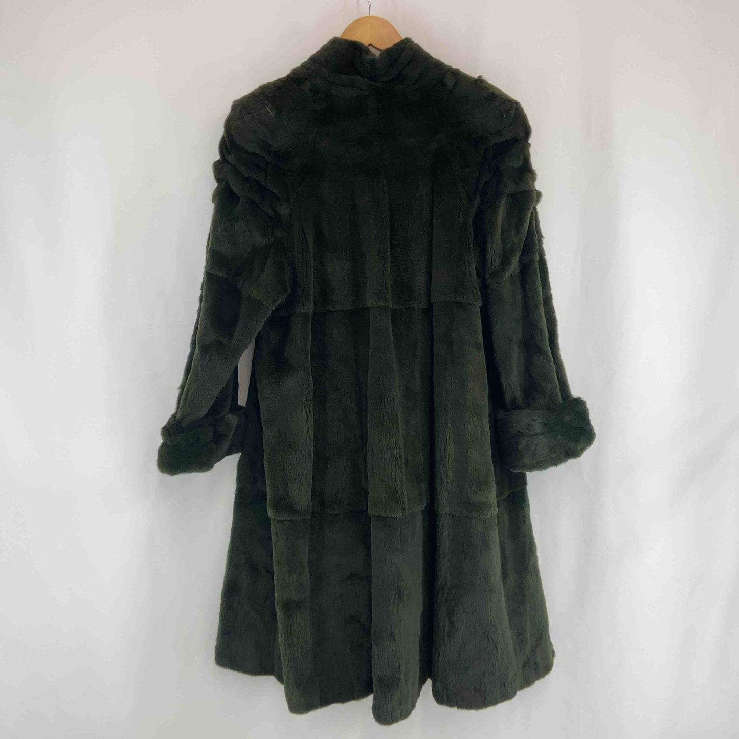 レディース 毛皮/ファーコート グリーン系
