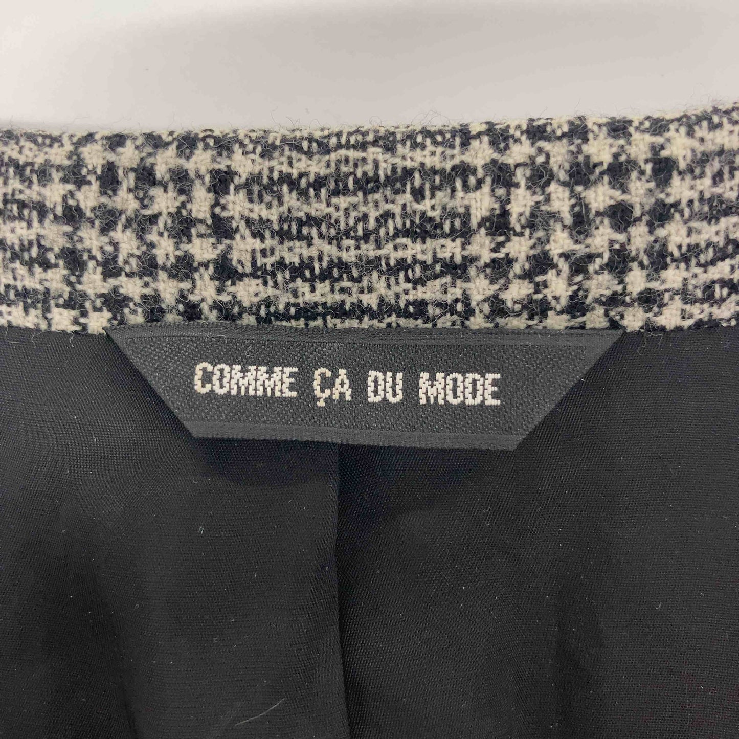 COMME CA DU MODE（womens） コムサデモード レディース テーラードジャケット グレー チェック tk