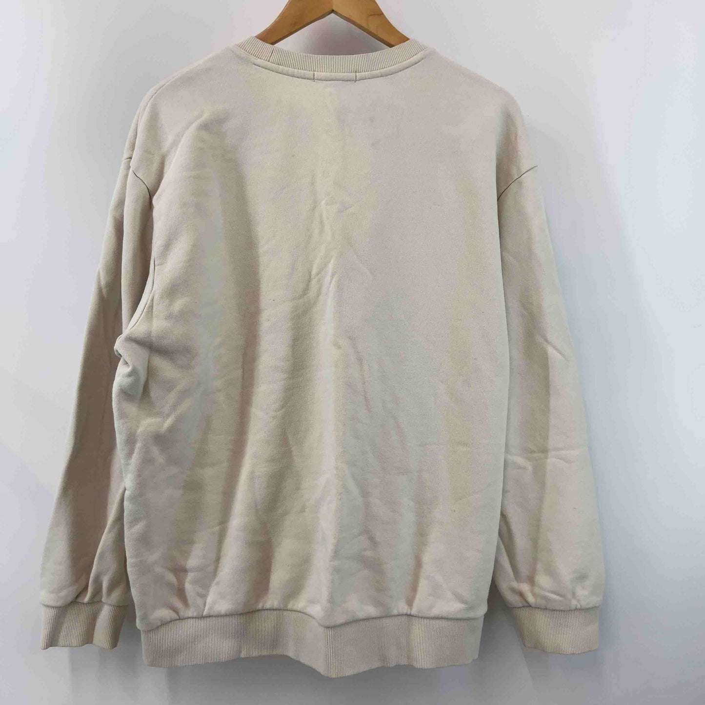 GUESS ゲス メンズ スウェット ベージュ プリント