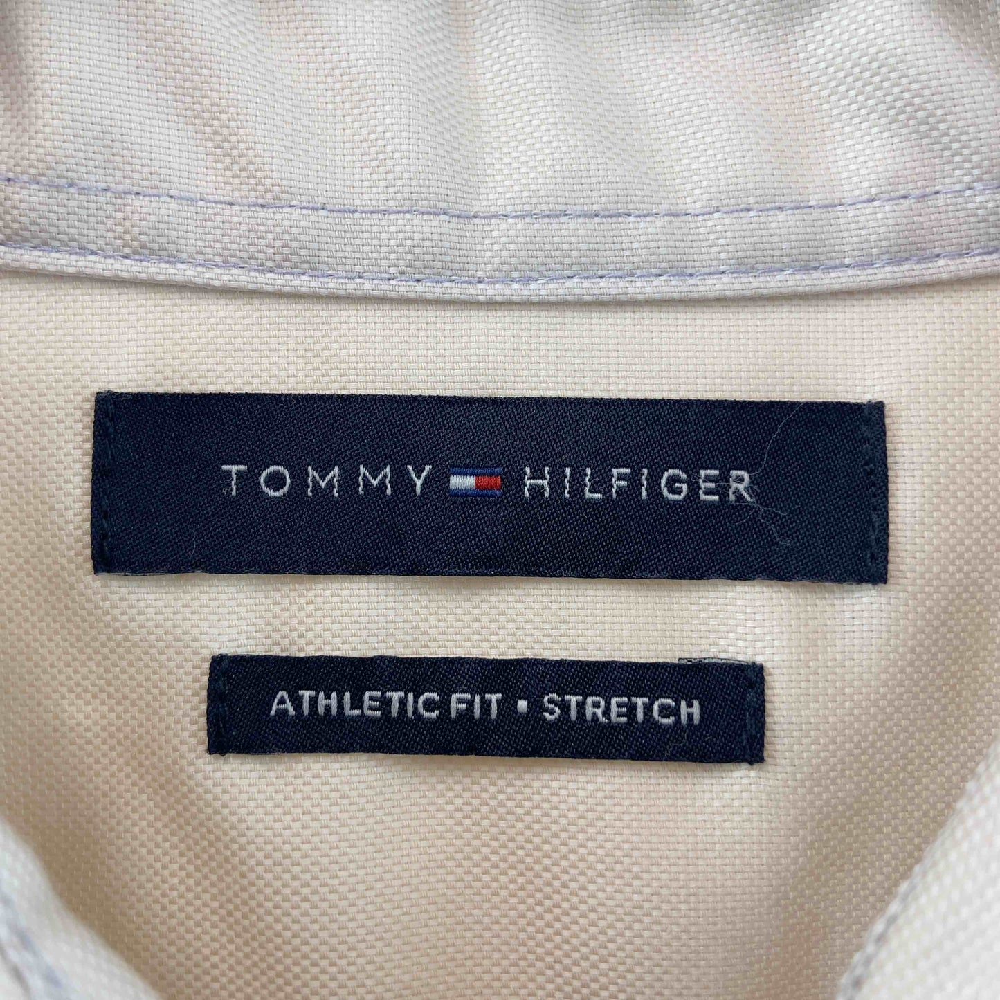 TOMMY HILFIGER トミーヒルフィガー メンズ 長袖シャツ　ベージュ
