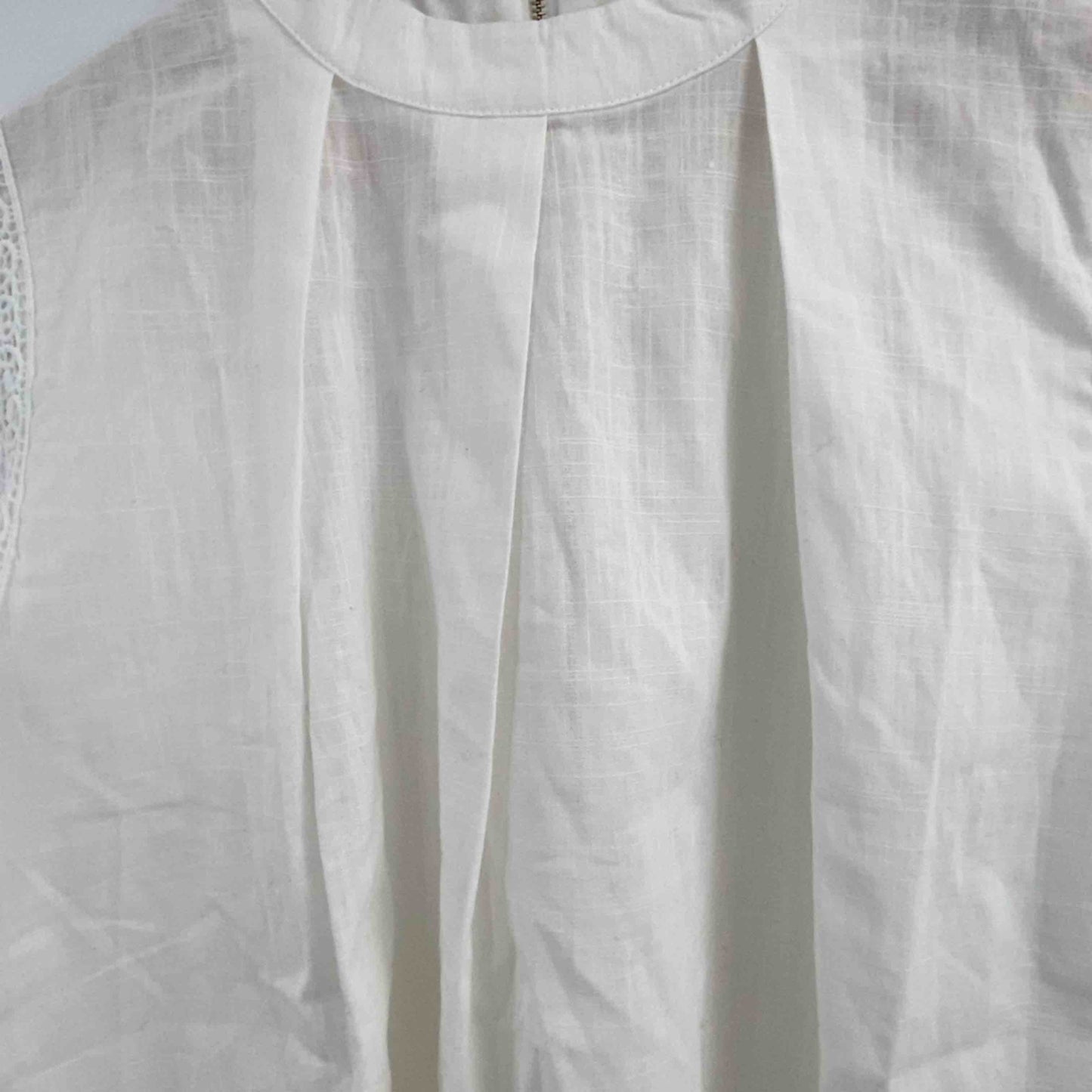 adapt retailing  レディース Tシャツ（袖なし）ホワイト tk