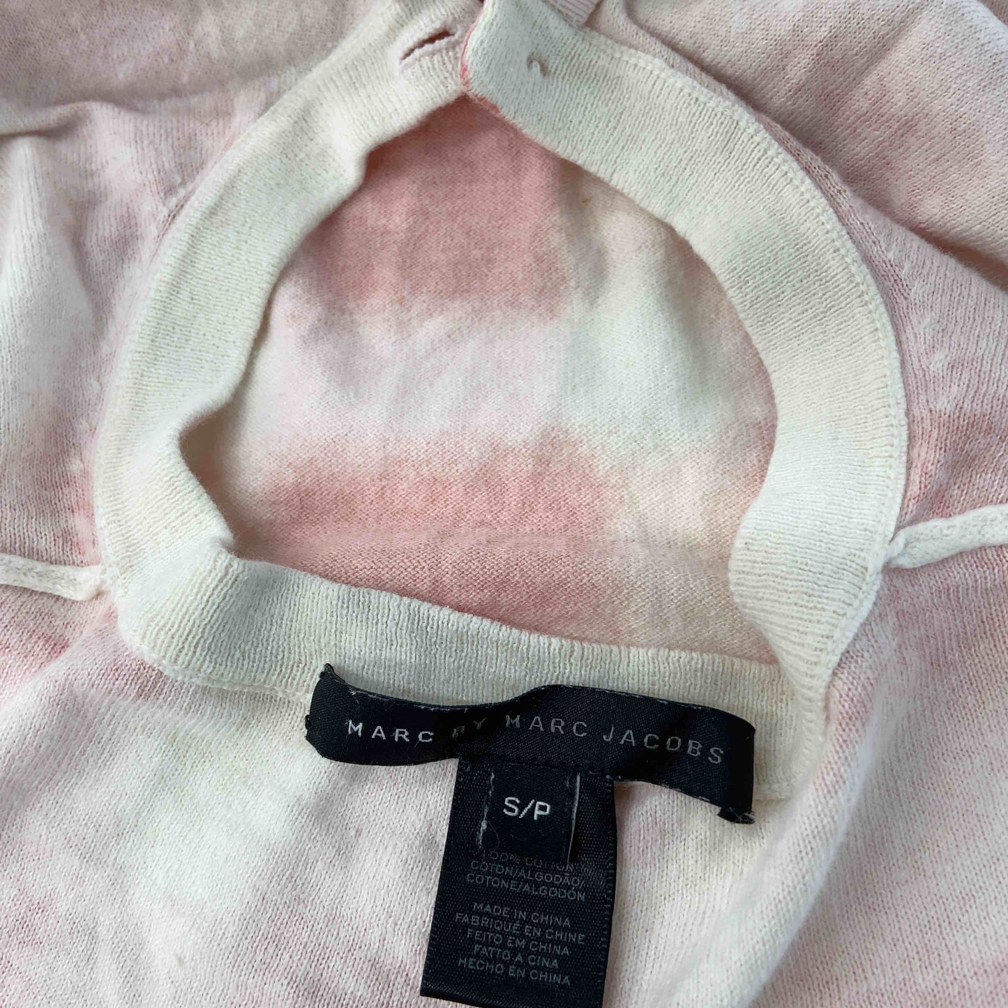 MARC BY MARC JACOBS マークバイマークジェイコブス レディース カーディガン　チェック　ピンク