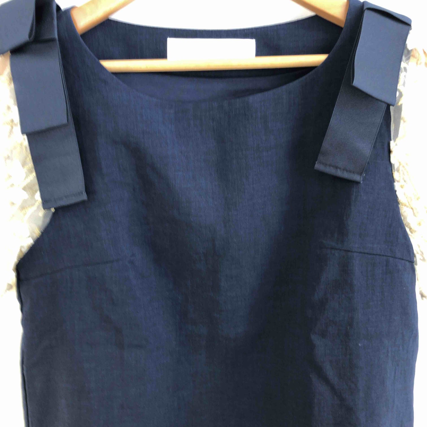 tocco closet トッコクローゼット レディース 半袖シャツ/ブラウス ネイビー tk