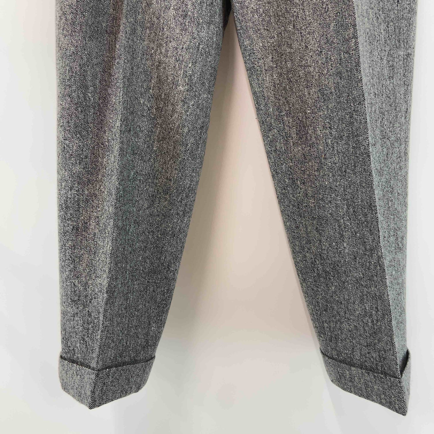 Daks ダックス メンズ スラックス　ウール100％　2タック　グレー