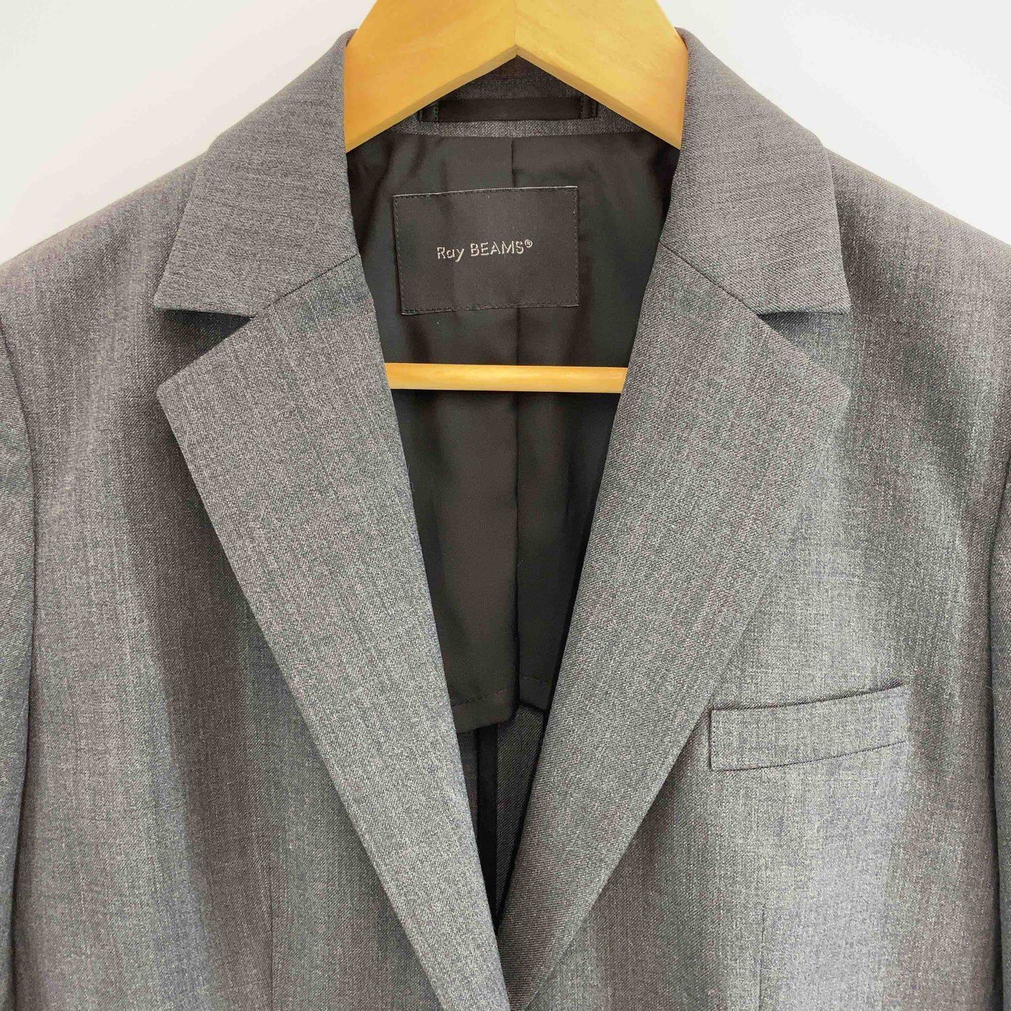RAY BEAMS レイビームス レディース テーラード　グレー　スカート　セットアップ