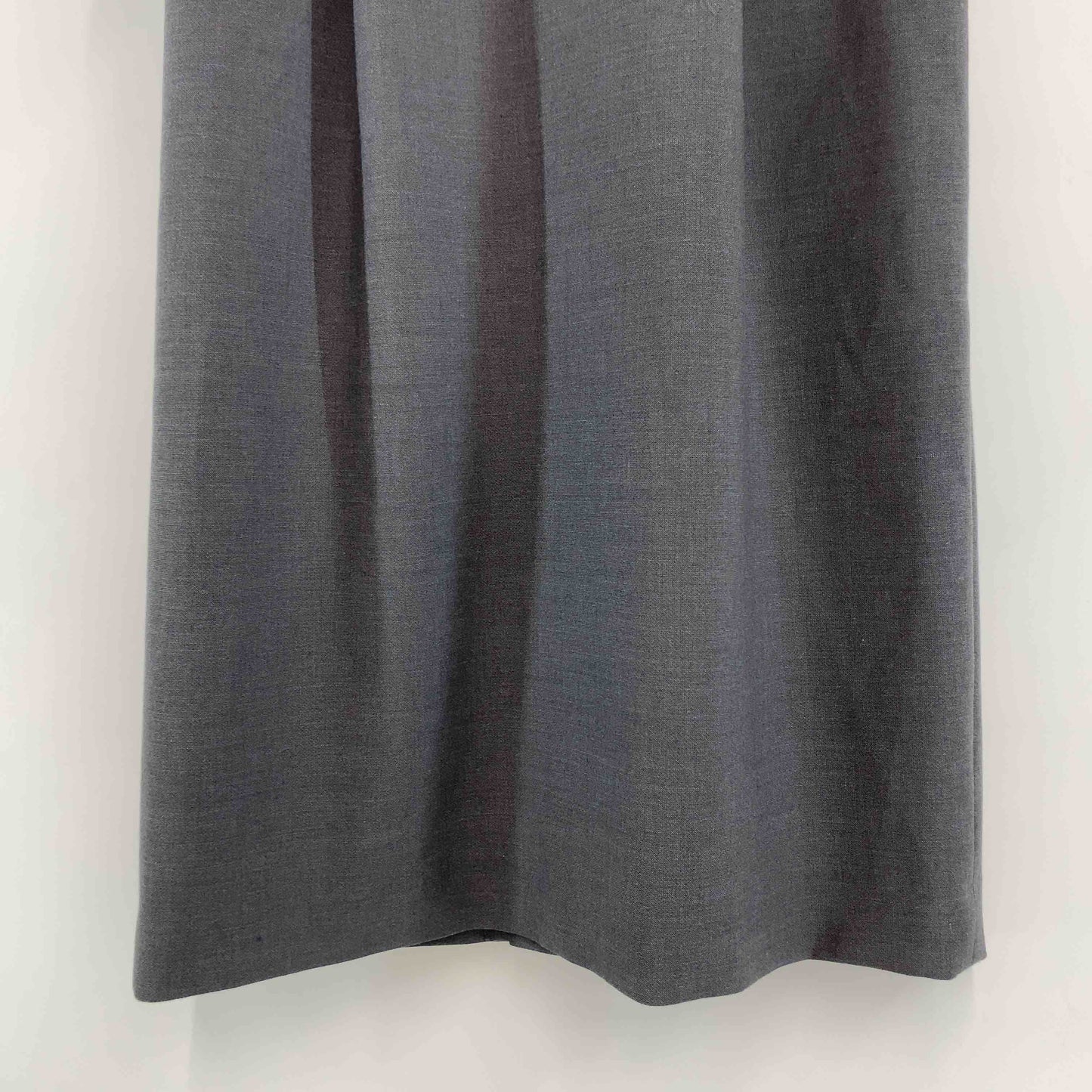 UNITED ARROWS green label relaxing ユナイテッドアローズグリーンレーベルリラクシング レディース 長袖ワンピース チャコールグレー ウエストタック