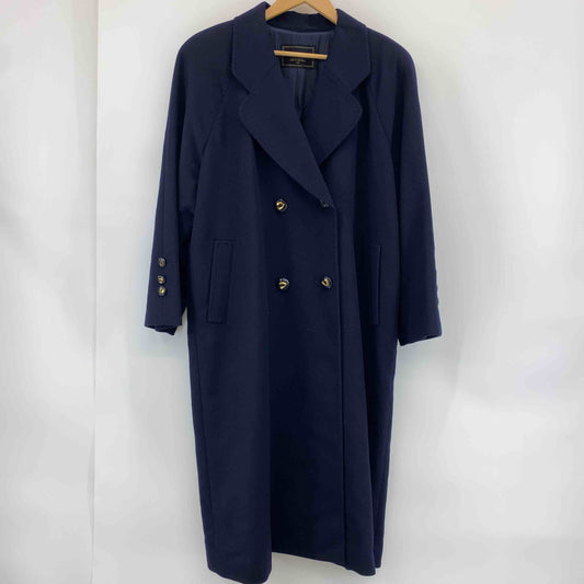 Cremona クレモナ レディース チェスターコート　毛100%　ネイビー