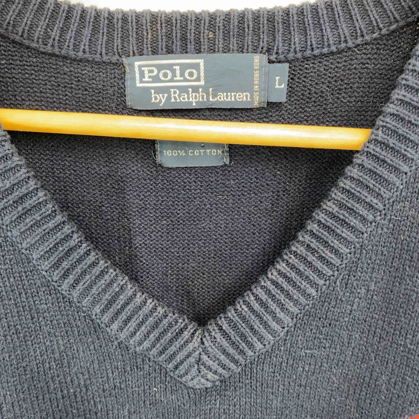 POLO RALPH LAUREN ポロラルフローレン メンズ ニットベスト　ネイビー