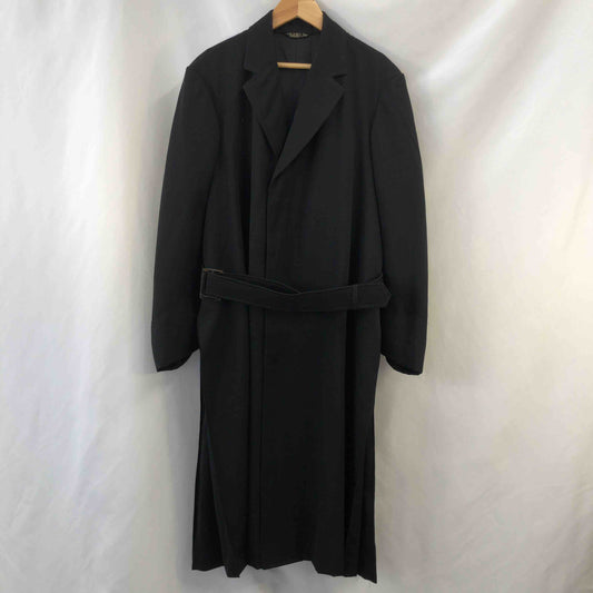 京都井上清七謹製  メンズ トレンチコート ブラック tk