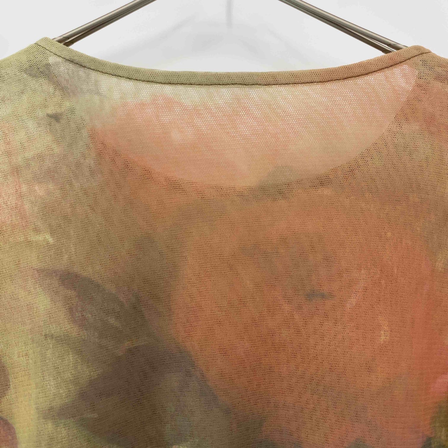 HARDY AMITES ハーディエイミス レディース 半袖シャツ/ブラウス 花柄 シースルー