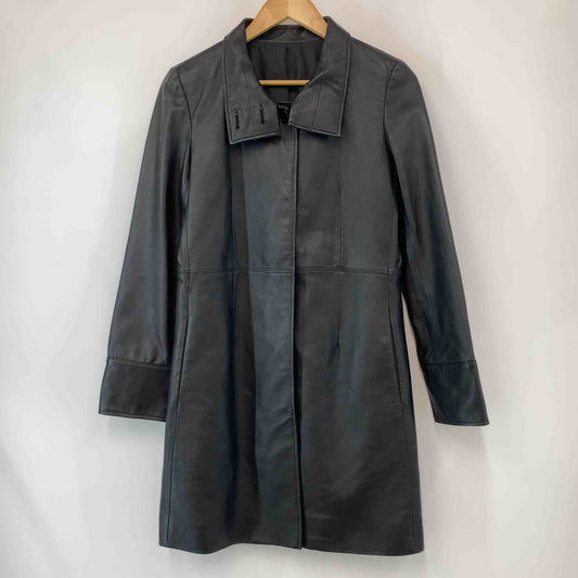 全日本婦人子供服工業組合連合会  レディース レザージャケット 黒