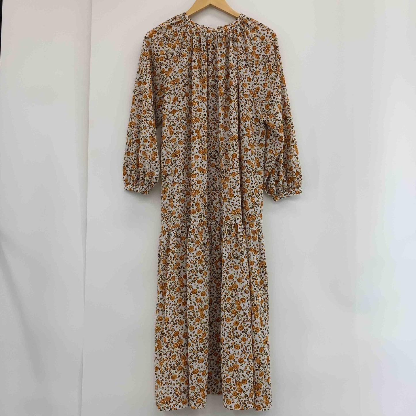 UNITED ARROWS green label relaxing ユナイテッドアローズグリーンレーベルリラクシング 総柄 花柄 レディース 長袖ワンピース