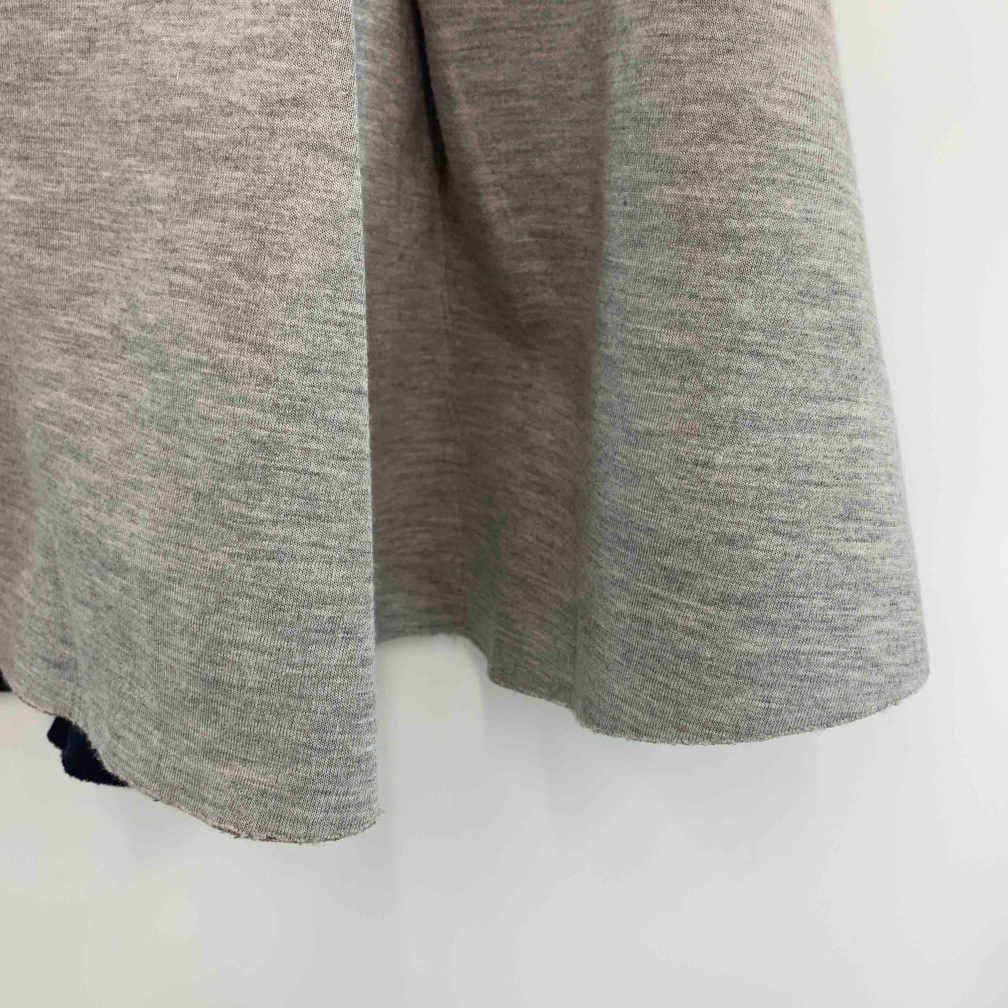 TOMMY HILFIGER トミーヒルフィガー レディース ミニ丈スカート スウェット地 グレー