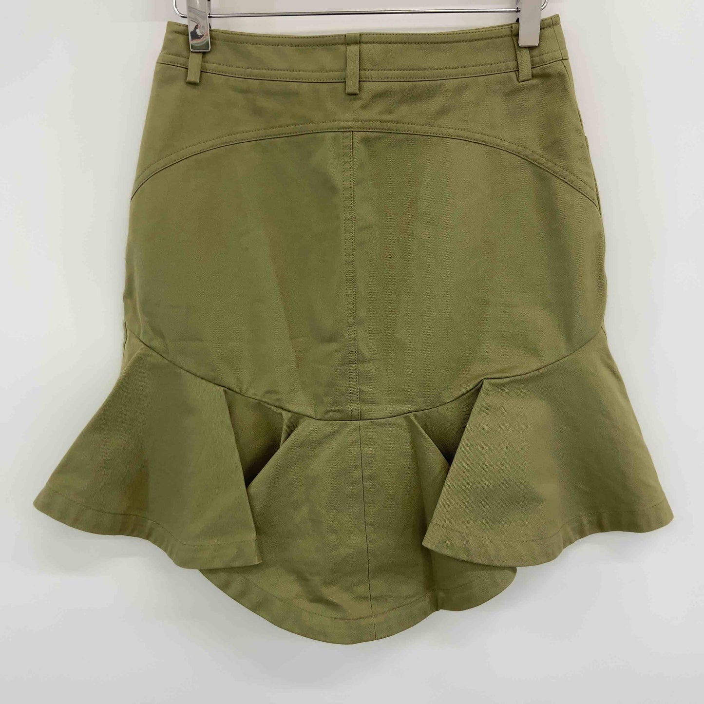 Alexander McQueen アレキサンダーマックイーン レディース ミニスカート カーキ