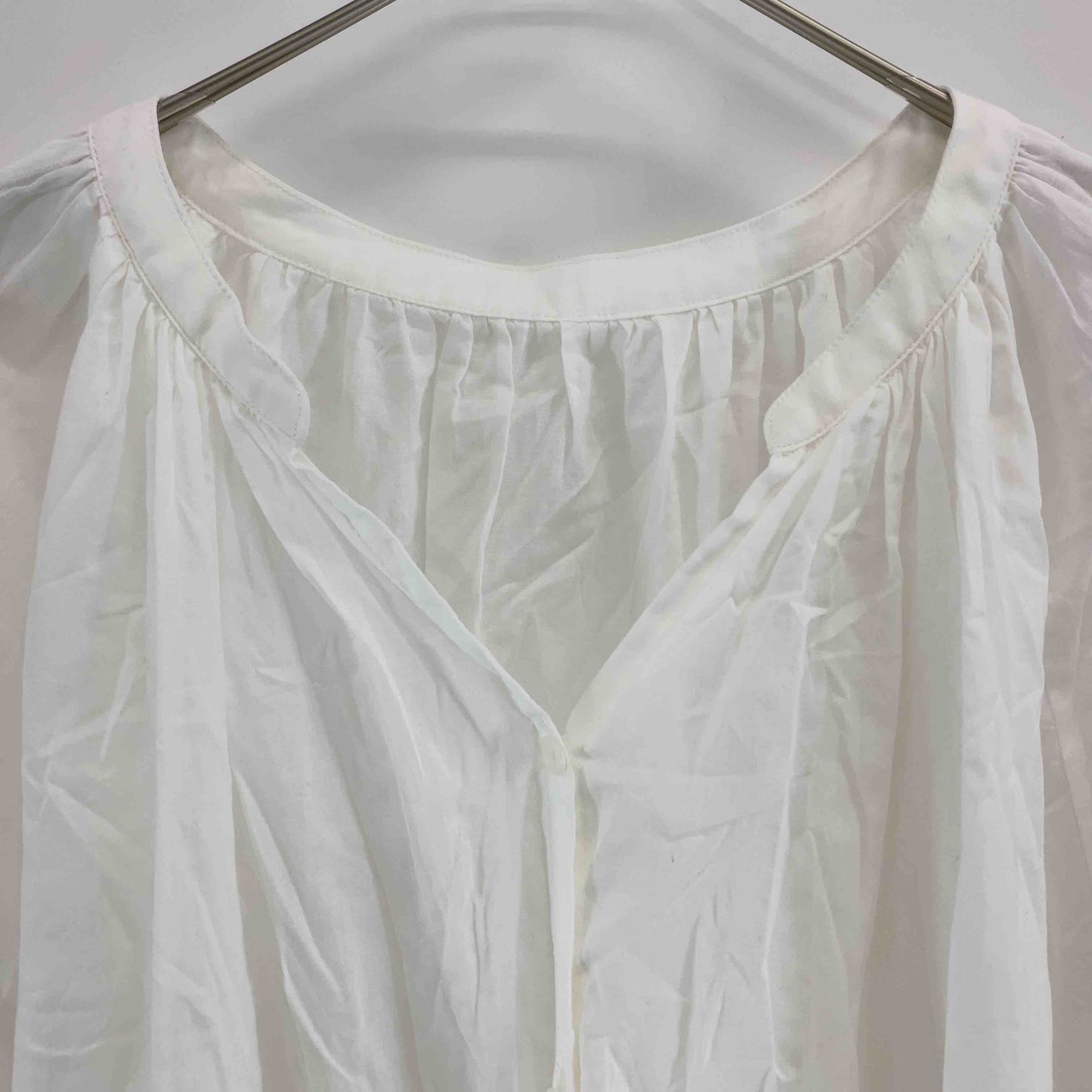 LOWRYS FARM ローリーズファーム　レディース シャツワンピース　ホワイト