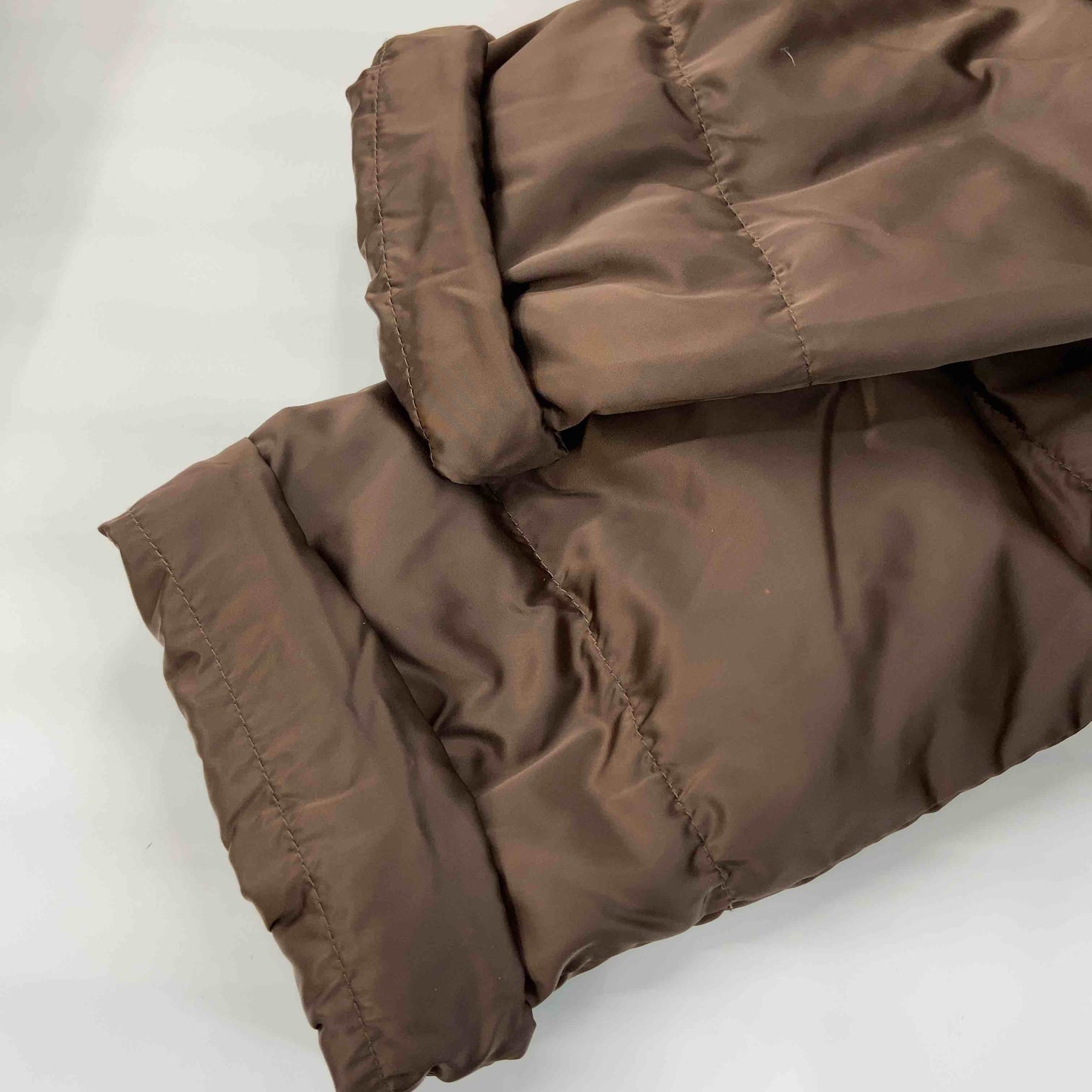 modify モディファイ レディース ダウンジャケット ポリエステル100％ ショールカラー ハイネック ブラウン