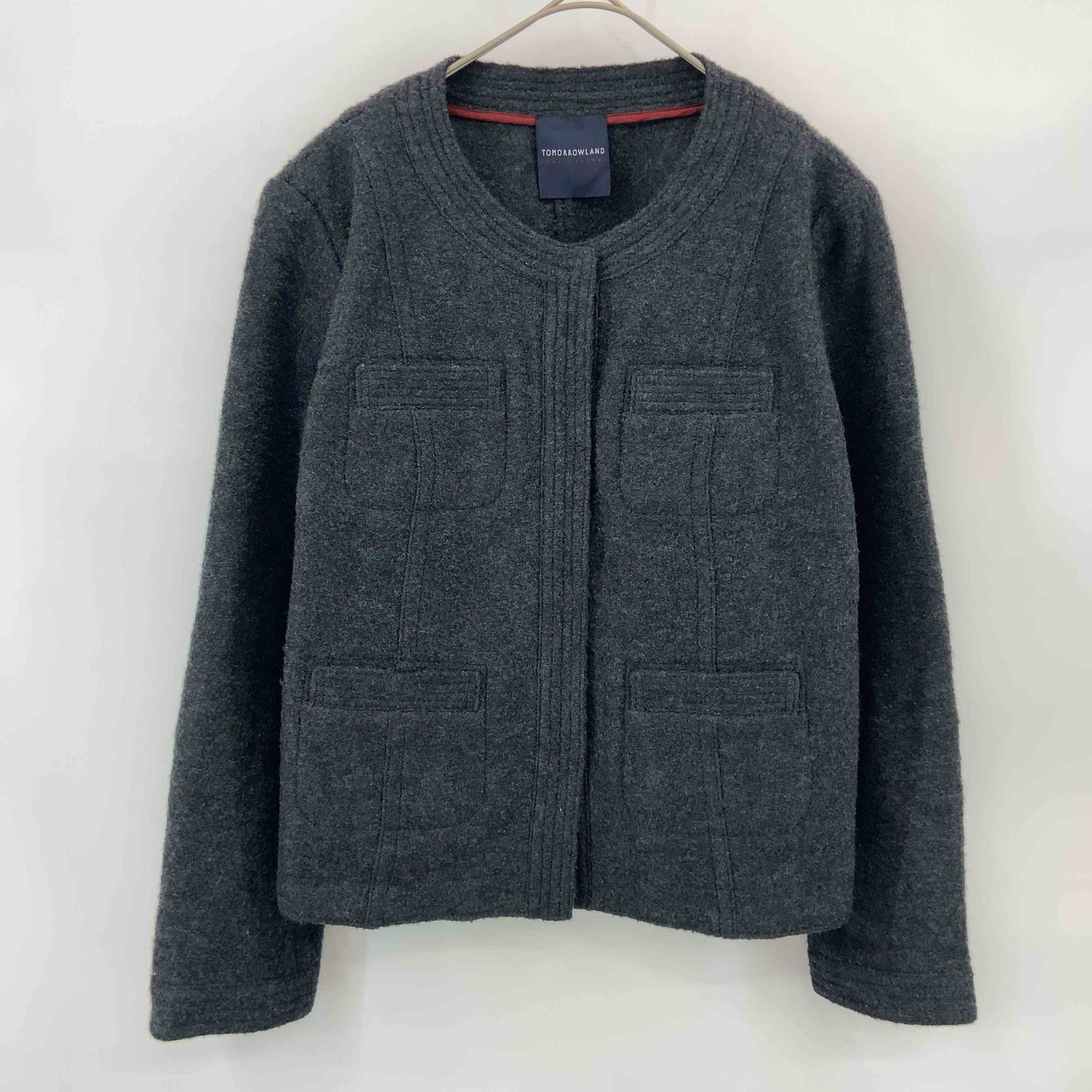 TOMORROWLAND トゥモローランド レディース ノーカラージャケット