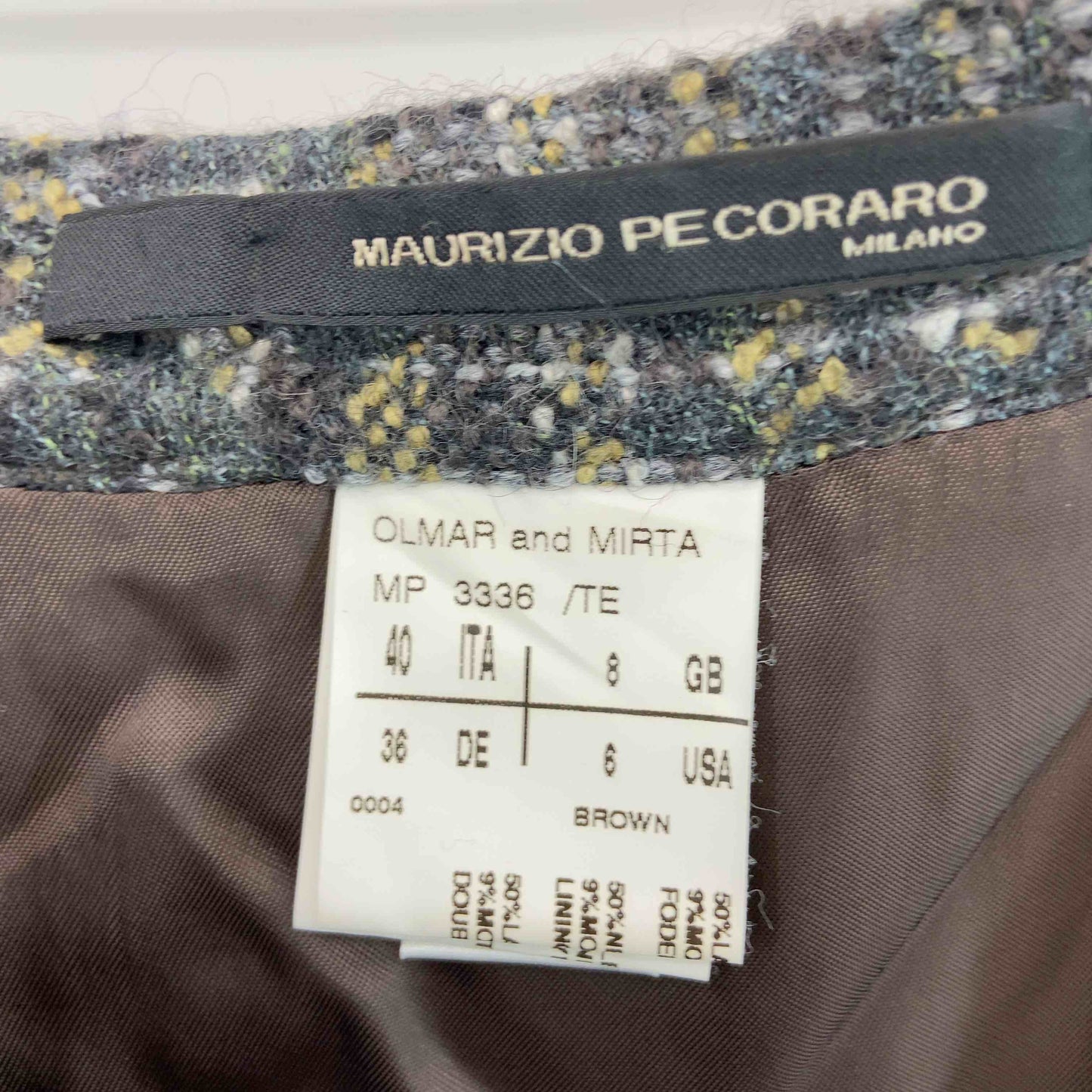 MAURIZIO PECORARO マウリッツィオペコラーロ レディース ひざ丈スカート 花柄