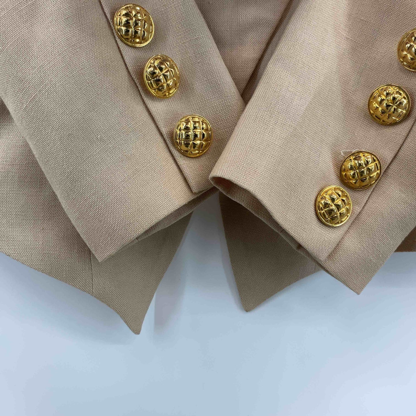 伊太利屋 イタリヤ レディース テーラードジャケット スカート セットアップ ベージュ アイボリー