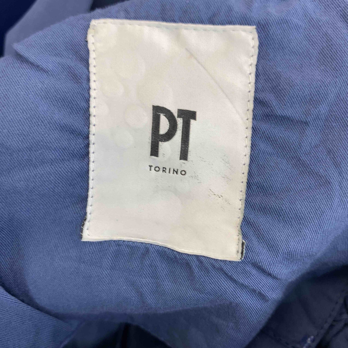 PT TORINO ピーティートリノ メンズ スラックス SLIM FIT ブルー