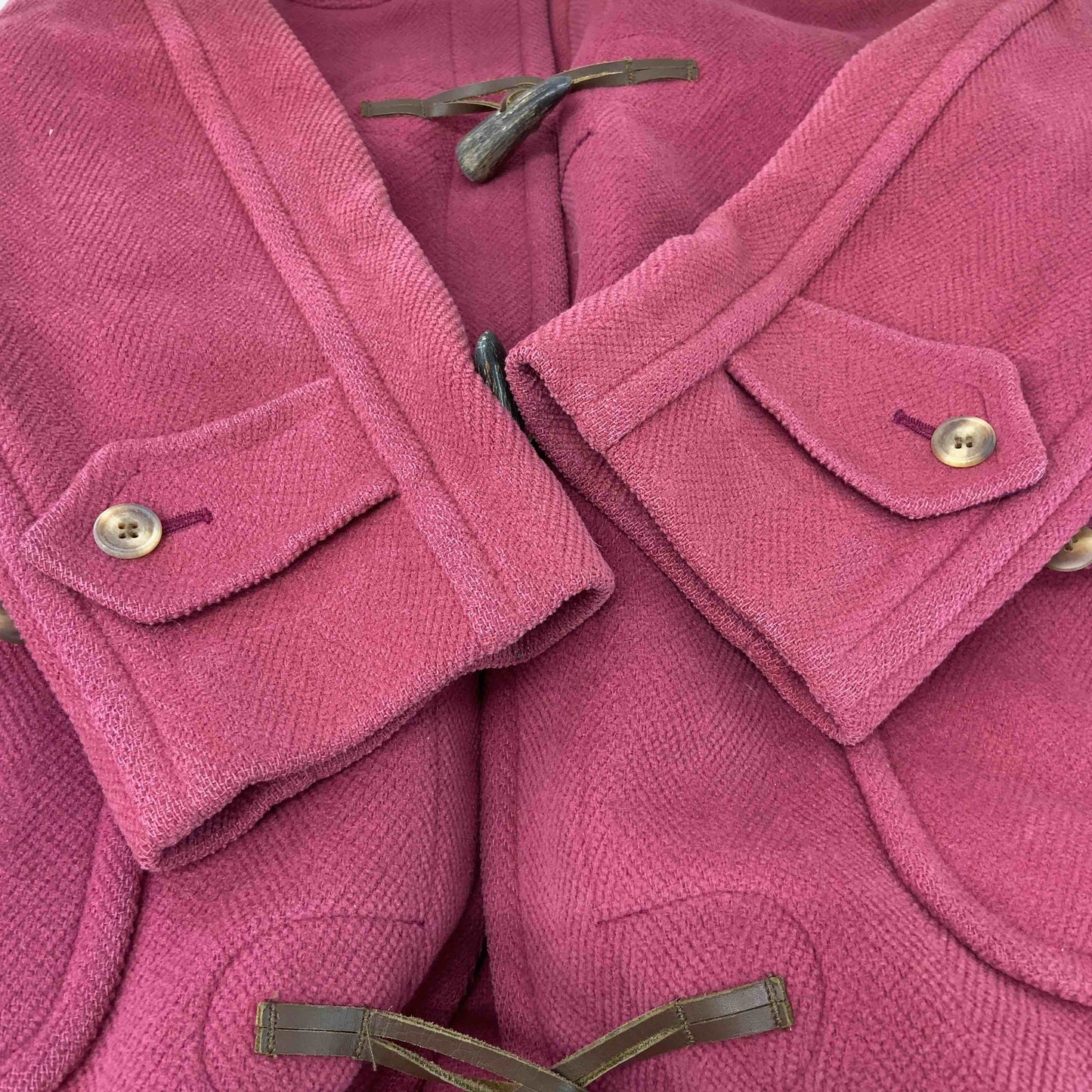 OLD ENGLAND オールドイングランド レディース ダッフルコート ピンク系