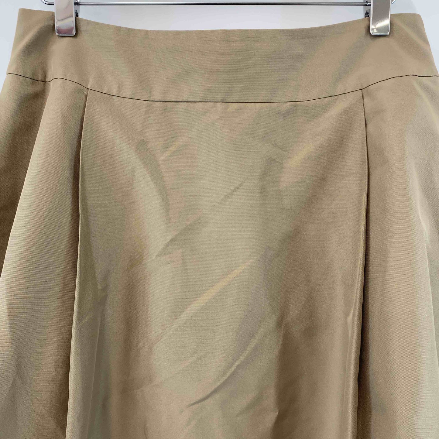 FOXEY フォクシー レディース ひざ丈スカート　ベージュ　裏地　台形
