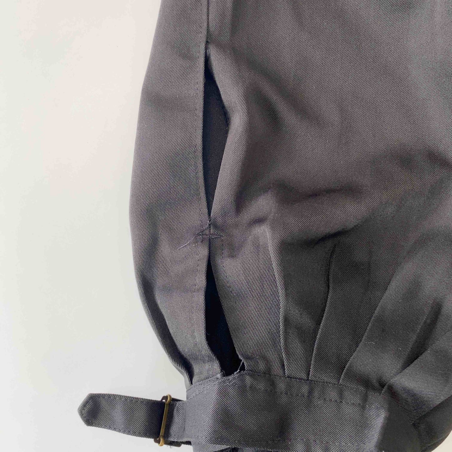 関東鳶 唐獅子牡丹  メンズ ワークパンツ ブラック tk