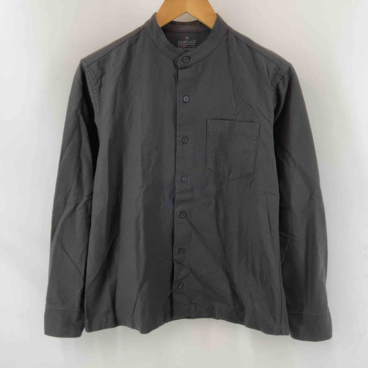 無印良品 ムジルシリョウヒン 黒　ブラック　スタンドカラー　サイズXS　メンズ 長袖シャツ