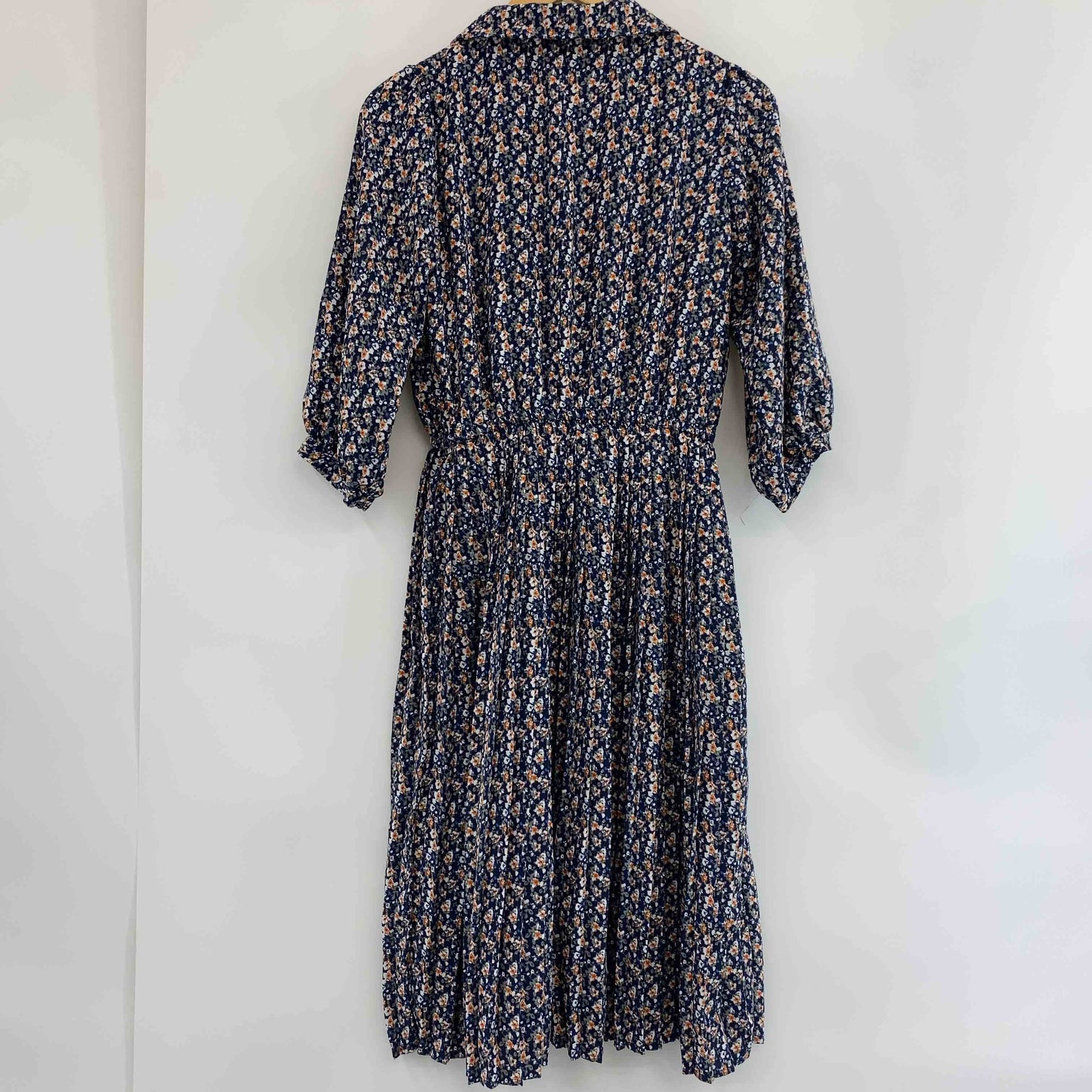 Holiday Holic ホリデーホリック ネイビー 総柄 花柄 レディース 長袖ワンピース