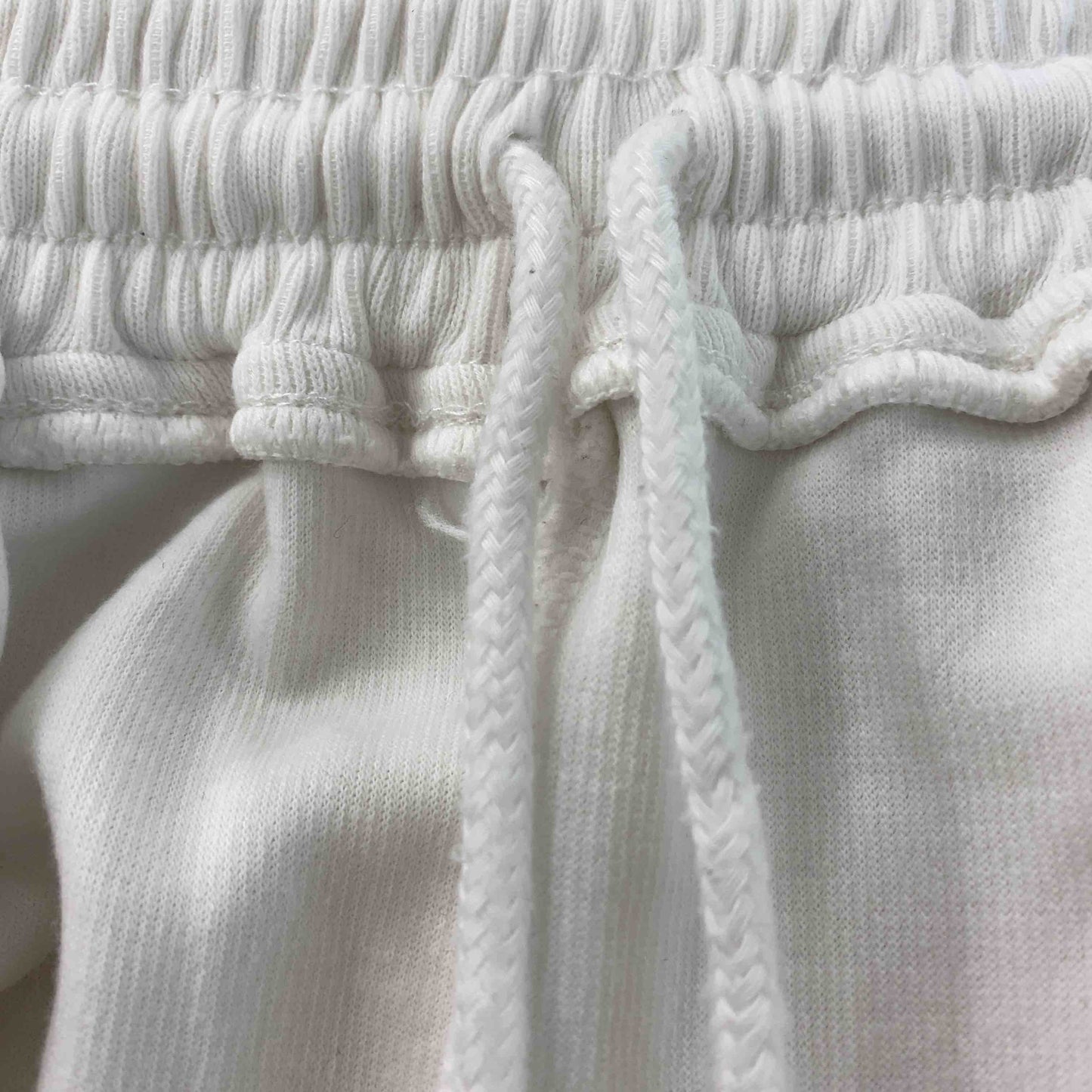 PAYCLOSET  スウェットパンツ ホワイト ドロスト  レディース カジュアルパンツ