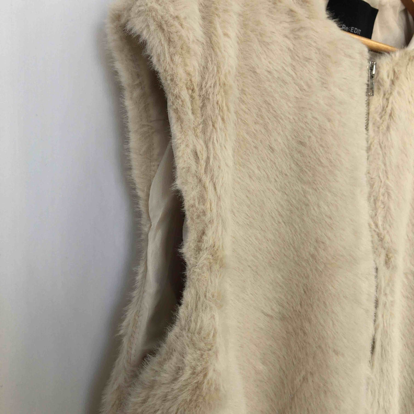 Re：EDIT  レディース ベスト/ジレ ベージュ tk