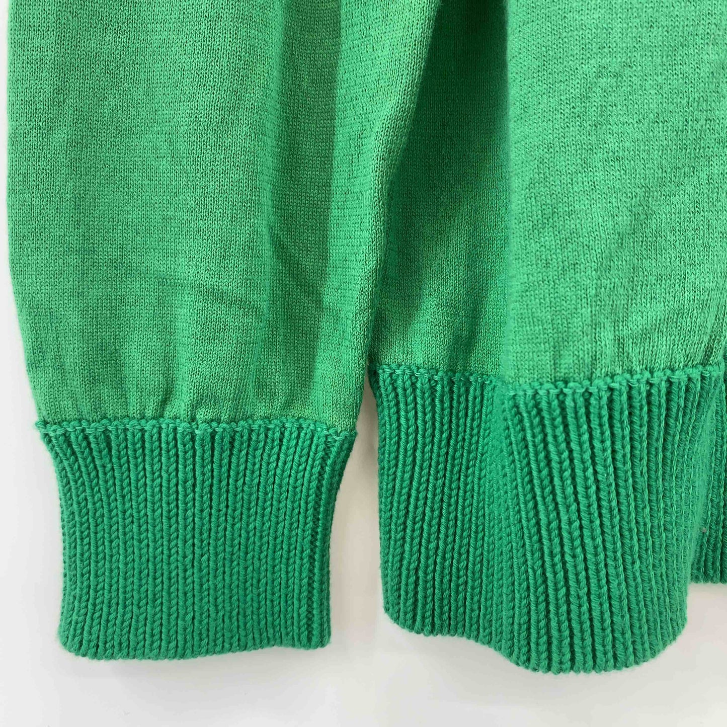 FAVEUR　ファヴール　グリーン　緑　長袖　シルク　絹混　サイズ42/L　 レディース ニット/セーター