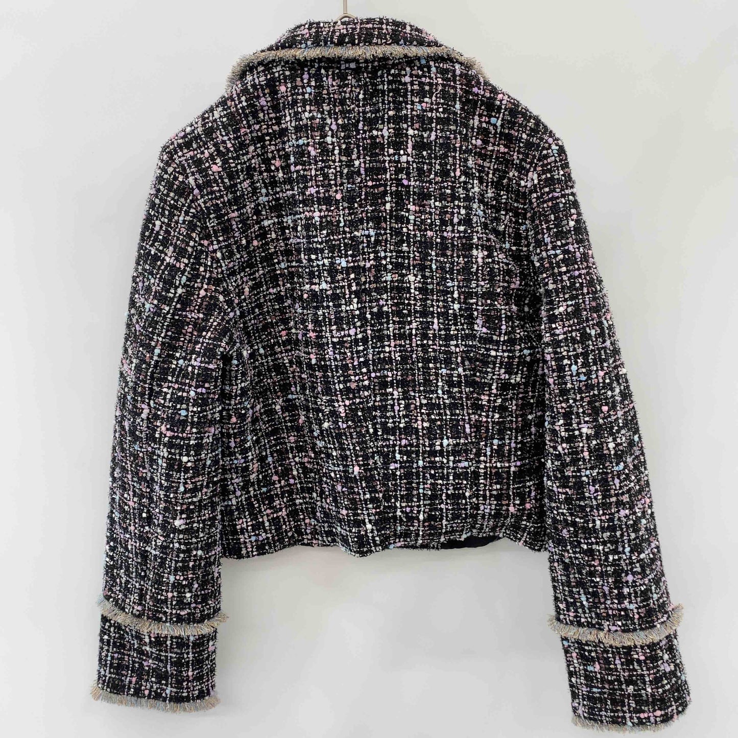 Rele Dahlia レレダリア ツイードジャケット パールボタン カラージャケット レディース ブルゾン