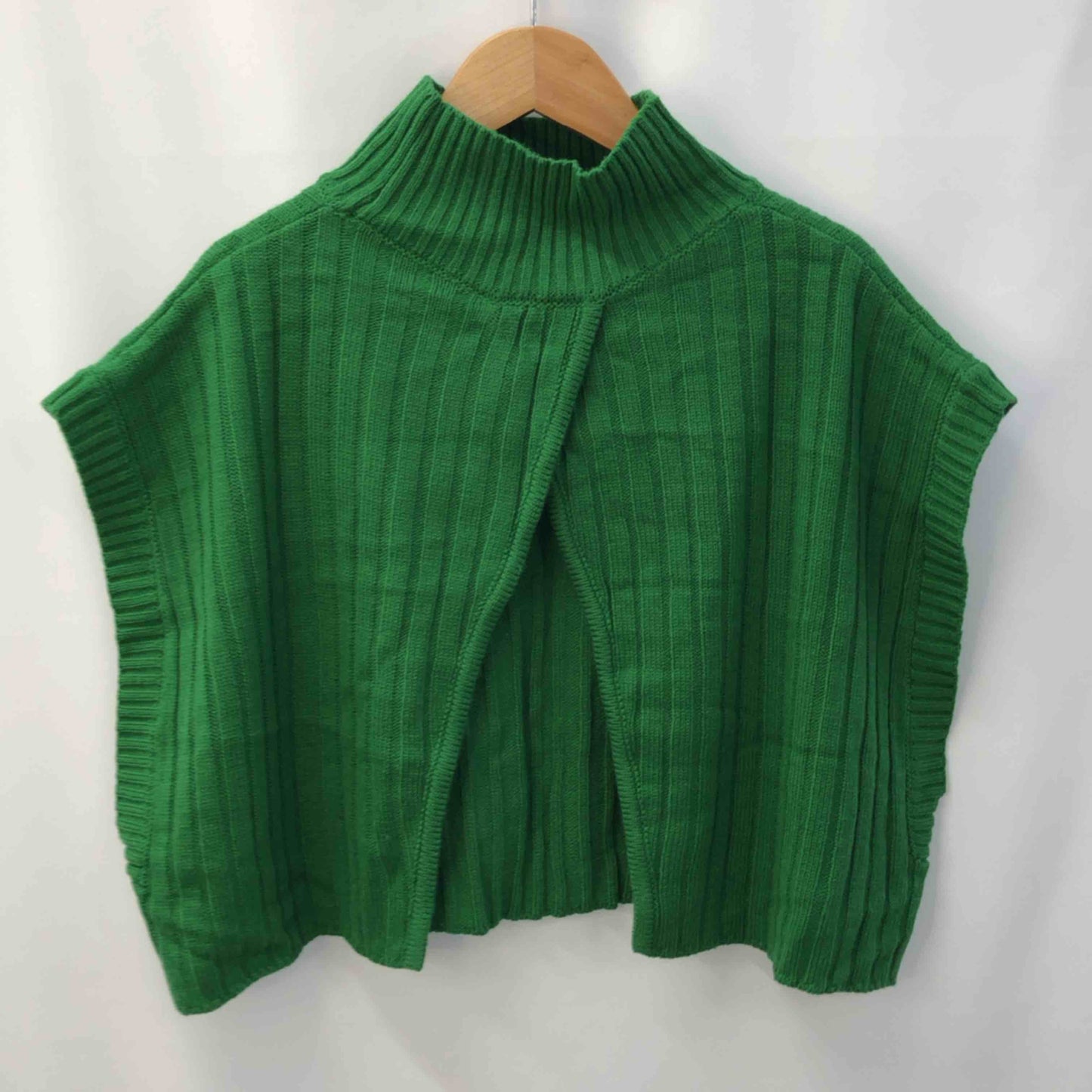 関西ファッション連合  レディース ベスト/ジレ グリーン tk