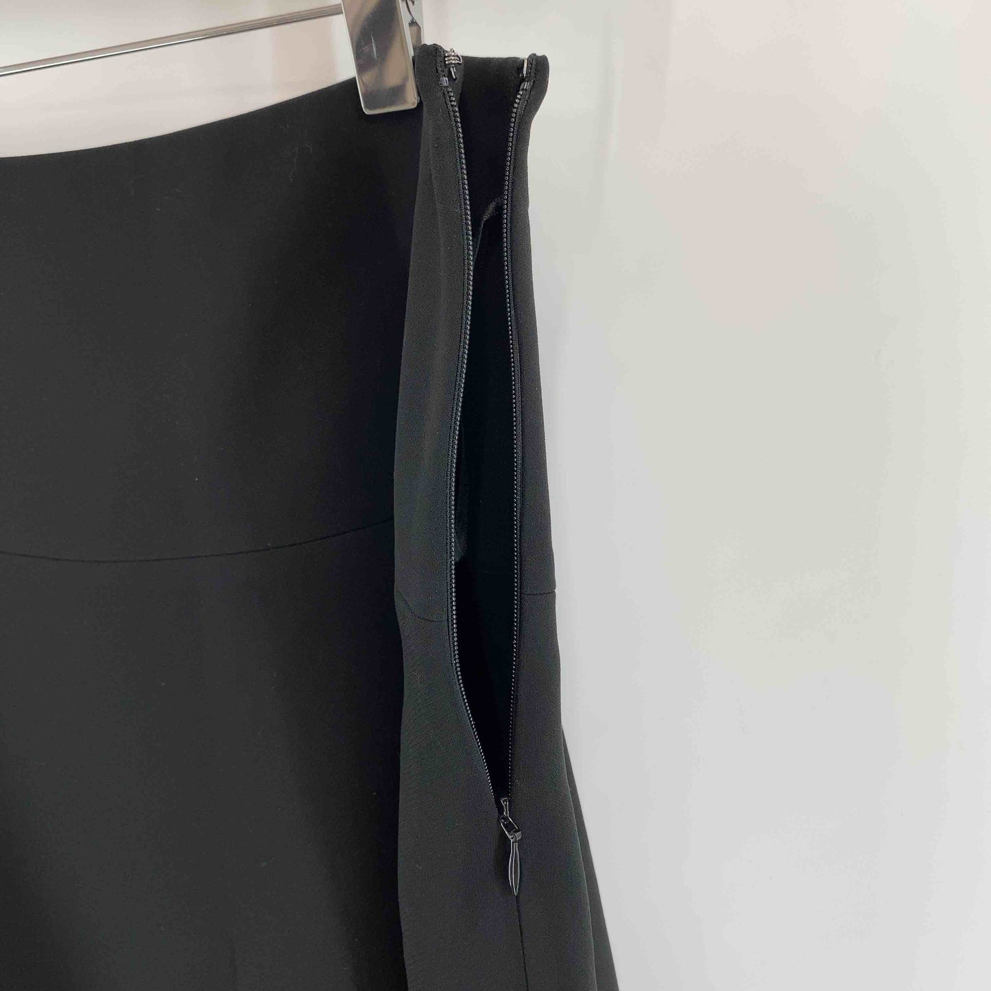 theory セオリー ブラック 無地 シンプル レディース ひざ丈スカート